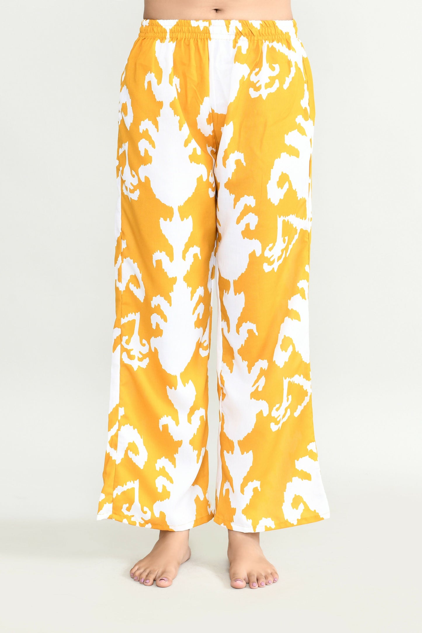 Joban Fashion Beautiful Yellow Cotton Cod Set - Swadesiicart