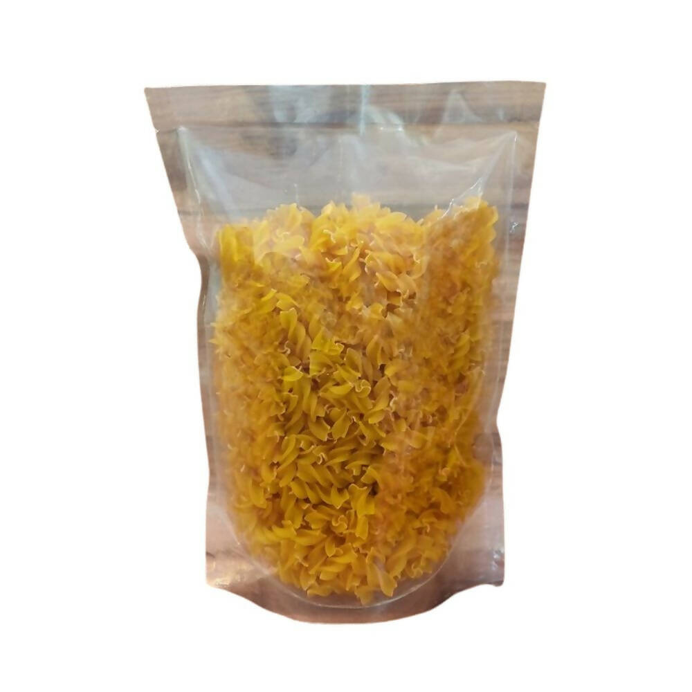Satjeevan Organic Pasta Fusilli Yellow Moong - Swadesiicart