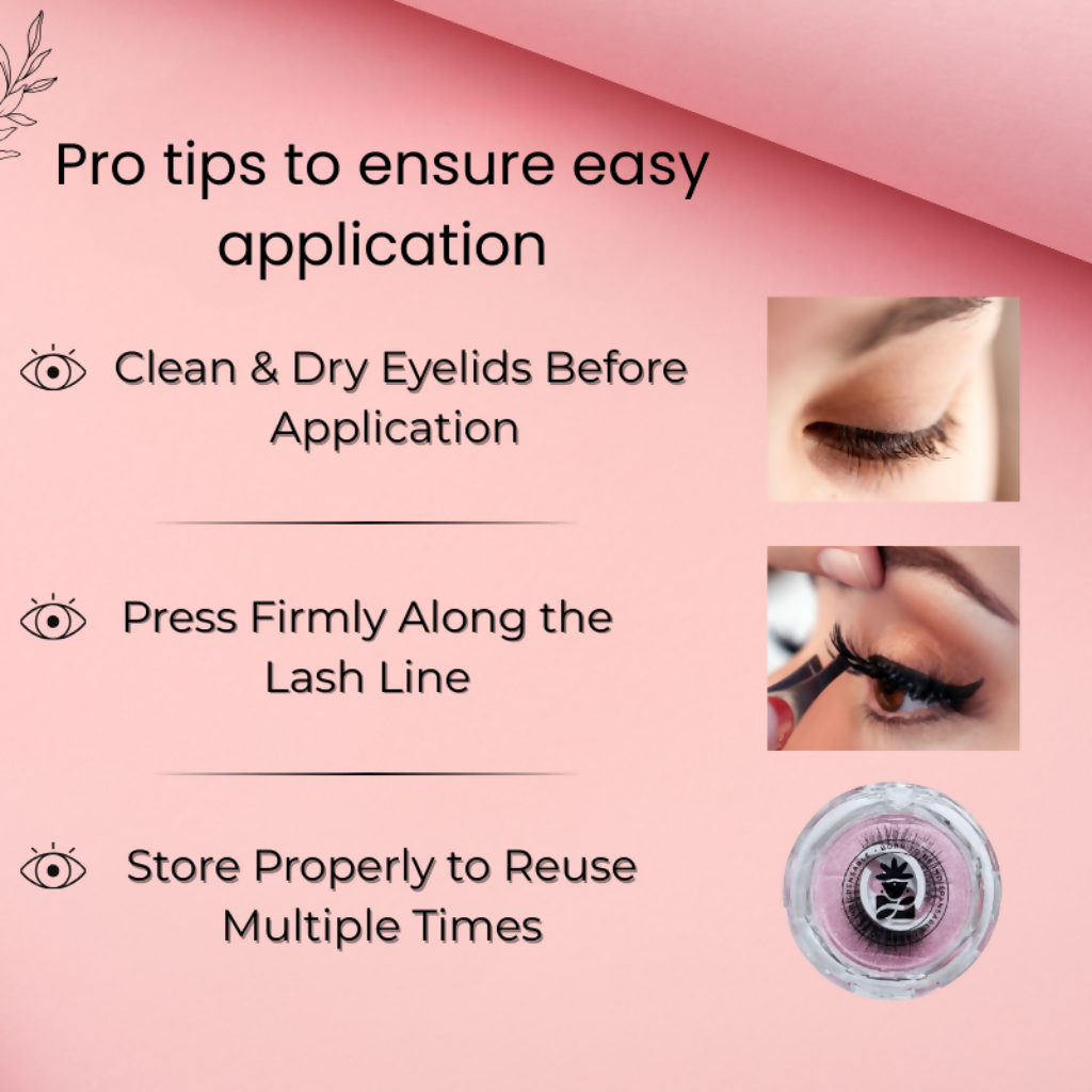 BOBI Self Adhesive Eyelashes SA18 Natural – Soft Lash Curve