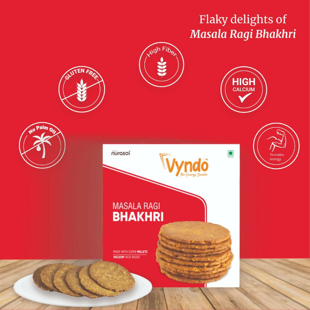 Vyndo Masala Ragi Bhakhri - Swadesiicart
