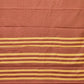 Brown and Rust Bamboo Cotton Saree with Checks Design No Blouse - Global Threads | Swadesiicart
