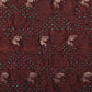 Brown Bandhani Paithani Silk Handloom Saree with Peacocks Border and Pallu Design - Global Threads | Swadesiicart