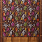 Brown Uppada Silk Handloom Saree with All Over Birds and Lotus Design - Global Threads | Swadesiicart