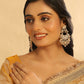 Nuyug 22K Gold Plated Pearl Empress Chandbali Earrings | Swadesiicart