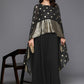 Ahalyaa Women's Traditional wear Ethnic Dress - Black | Swadesiicart