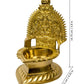 Spillbox Gold-Toned Brass Kamachi Diya Pooja Essential | Swadesiicart
