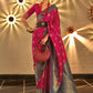 Trendy Weaving Silk Raspberry Pink Designer Saree - Emponline | Swadesiicart
