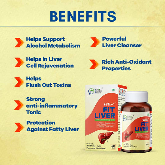 Fytika Fit Liver Tablets - Swadesiicart