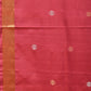 Burgundy Uppada Silk Handloom Saree with Jamdani Pallu Design - Global Threads | Swadesiicart