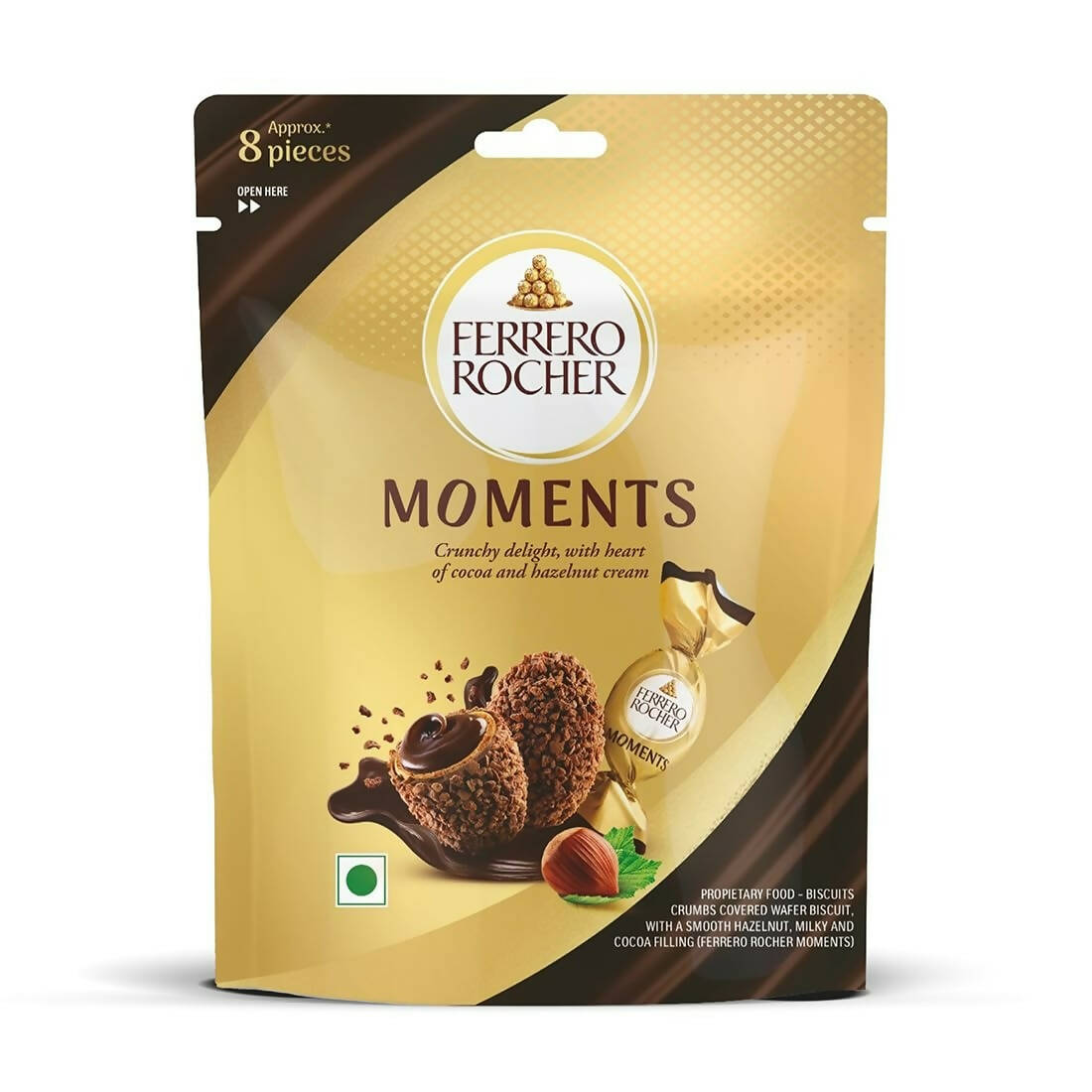 Ferrero Rocher Moments 8 pralines - Swadesiicart