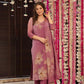 The52 Onion Gorgeous Floral Printed Zarna Silk Fabric Straight Kurta Pant with Dupatta Set - Swadesiicart