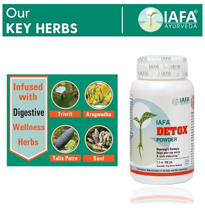 Iafa Ayuveda Iafa Ayuveda Detox  Powder | Swadesiicart
