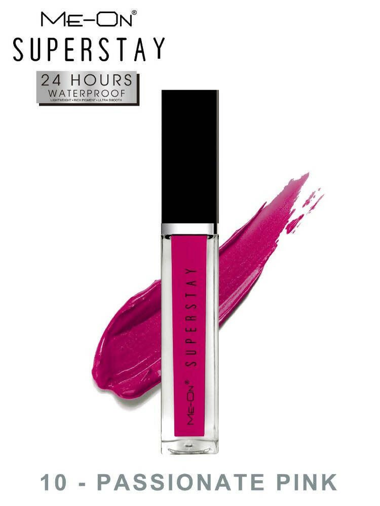 Me-On Professional 24Hrs Superstay Matte Lip Color Shade 10 - Swadesiicart