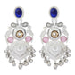 Joban Fashion Women Ghungroo Style Silver Tone Earrings | Swadesiicart