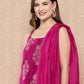 Ahalyaa Women's Traditional wear Kurta Set - Pink | Swadesiicart