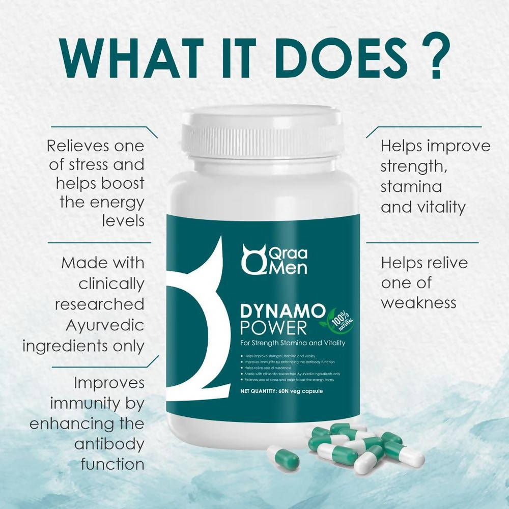 Qraa Dynamo Power Capsule | Swadesiicart