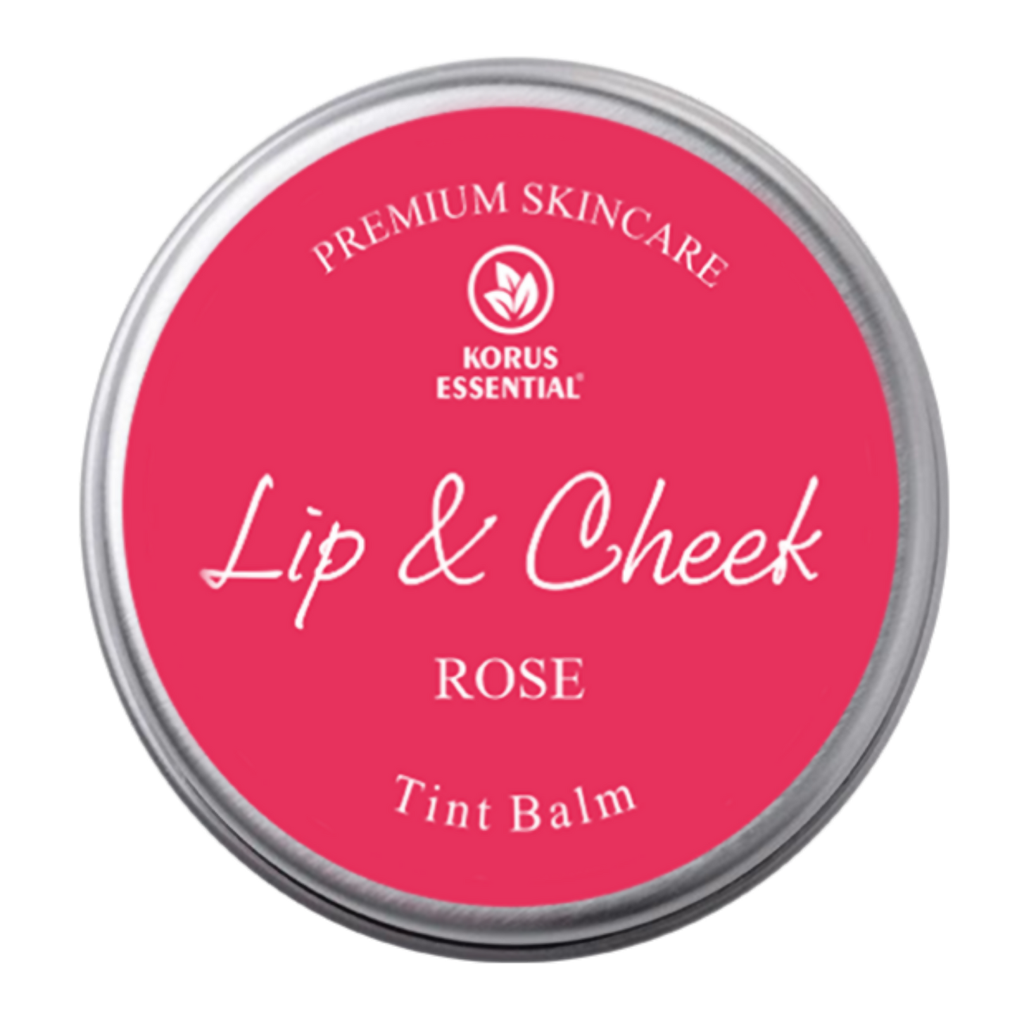 Korus Essential Rose Lip & Cheek Tint Balm - Just Jaivik