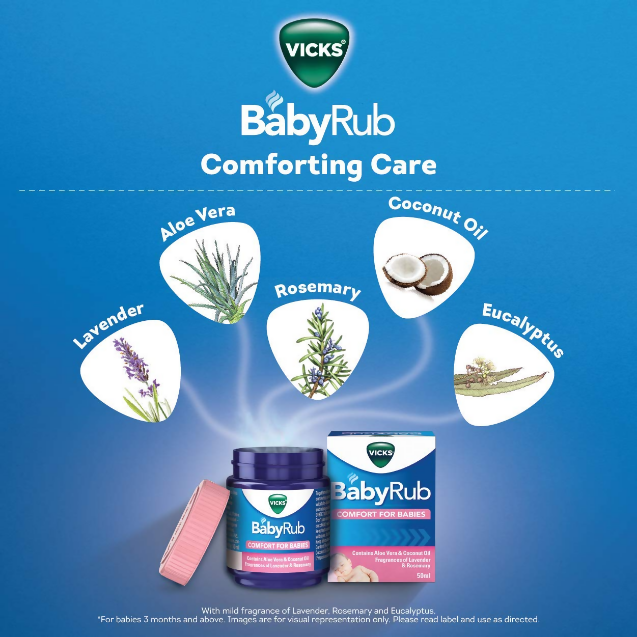 Vicks BabyRub Specifically for Babies - Swadesiicart