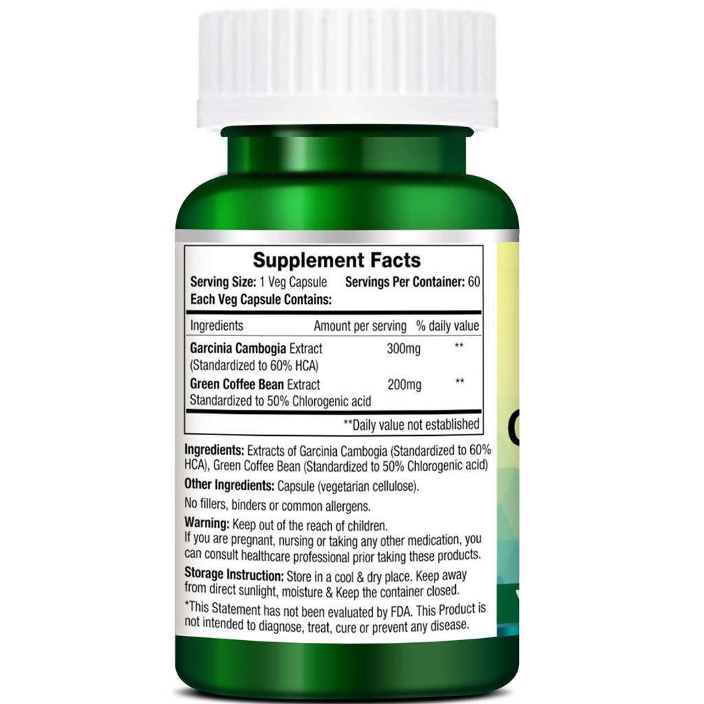 Morpheme Remedies Garcinia Green Coffee Capsules | Swadesiicart