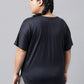 MKH Plus Size Typography Printed Relaxed Fit Dri-FIT T-shirt - Swadesiicart