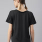 MKH Women Typography Printed Drop-Shoulder Sleeves Dri-FIT Sports T-shirt - Swadesiicart