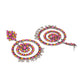 Shining Diva Multicoloured Oxidised Contemporary Drop Earrings - Swadesiicart