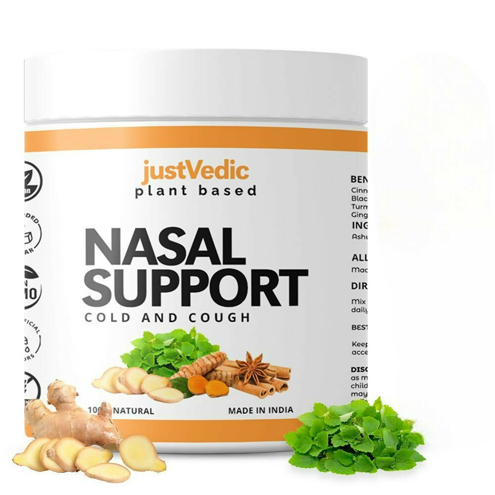 Just Vedic Nasal Support Drink Mix - Teacurry