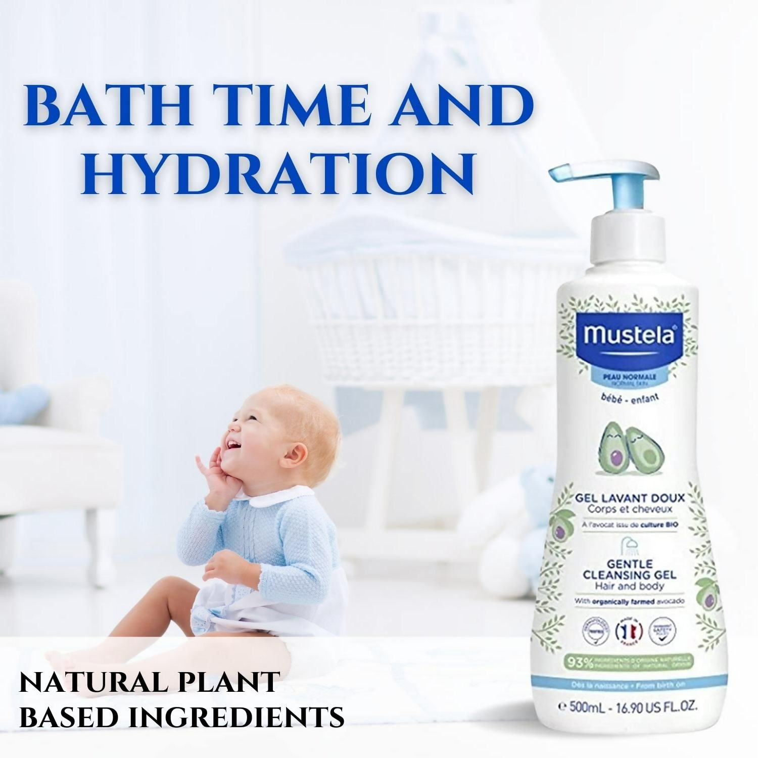Mustela Bathtime Essential Set - Swadesiicart