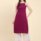 Kalini Ethnic Motifs Embroidered Chikankari Georgette Kurta | Swadesiicart