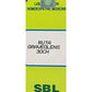 SBL Homoepathy Ruta Graveolens Dilution- 30 CH/ 30 ml