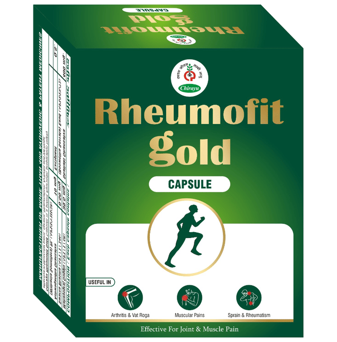 Chirayu Rheumofit Gold Capsules | Swadesiicart