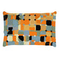 Story@home Orange & White Geometric Microfiber 180 TC Bedsheet With Pillow Cover - Swadesiicart