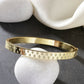 NVR Men's Gold-Polished Stainless Steel Kada Bracelet - NR Retail-NVR