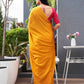 Tikhi Imli Woven Design Crepe Saree | Swadesiicart