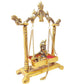KridayKraft Laddu Gopal on Jhulla Palana Metal Statue - Swadesiicart