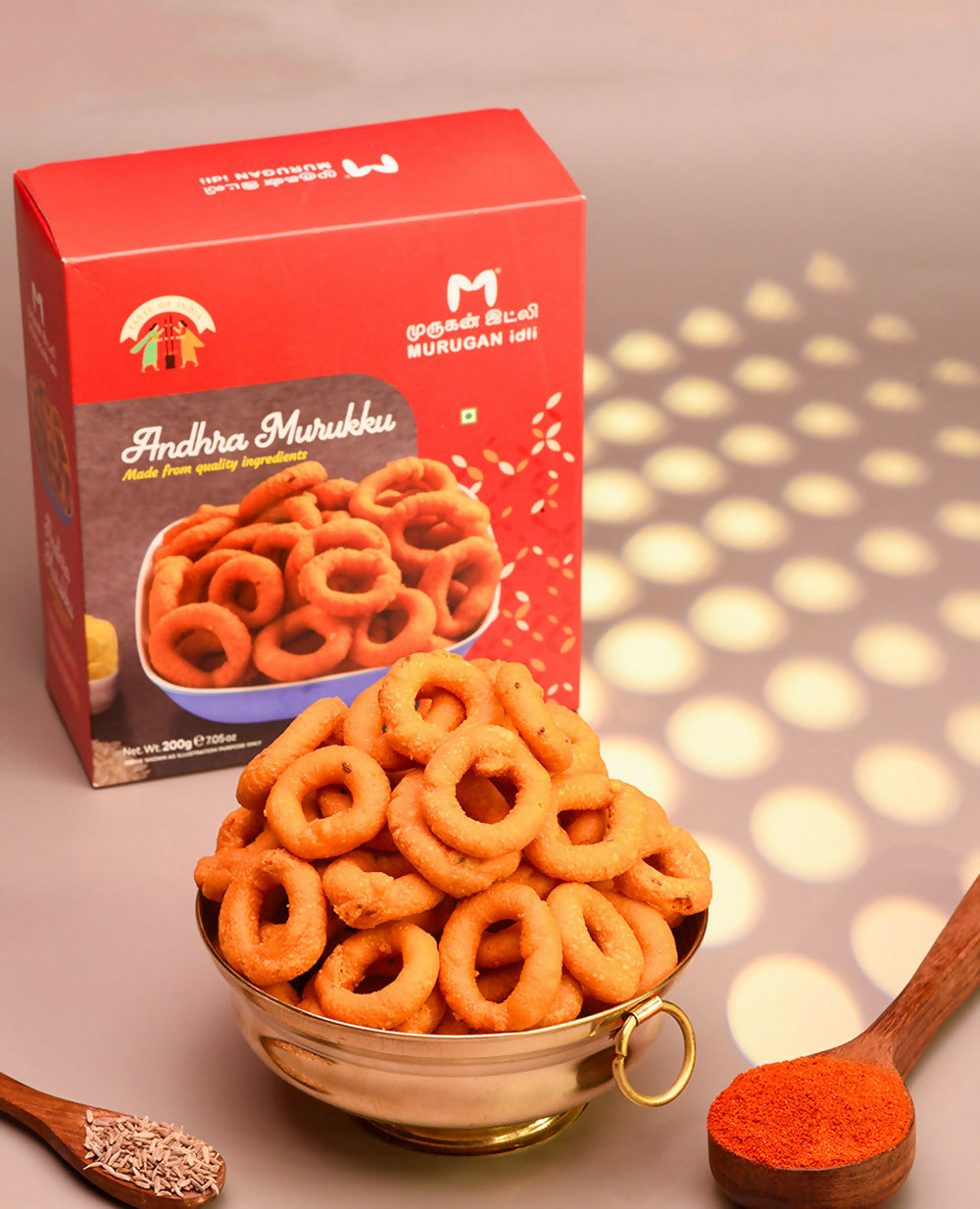 Murugan Idli Andhra Murukku | Swadesiicart