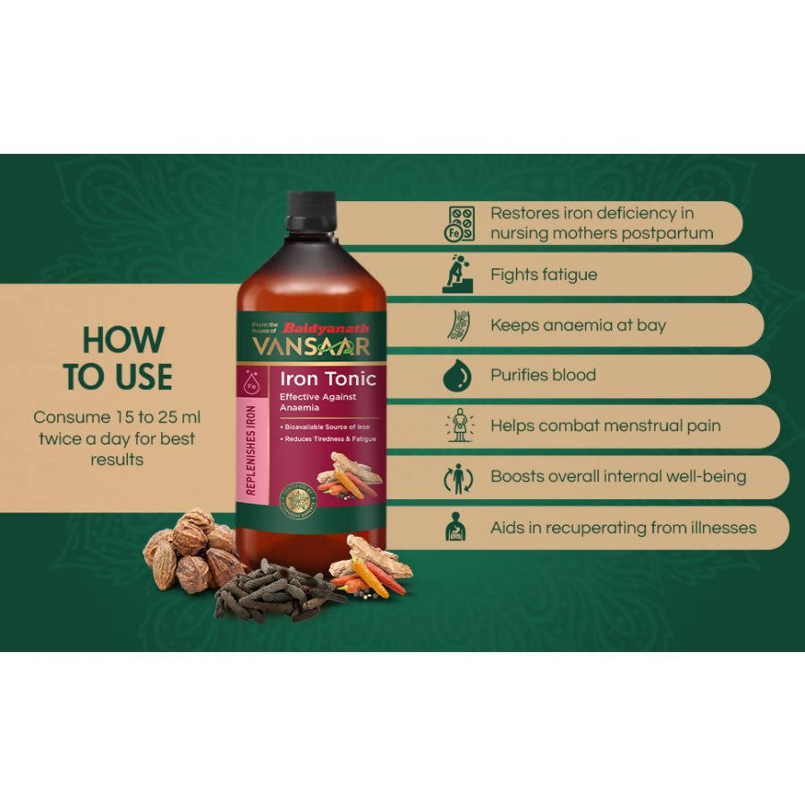 Baidyanath Vansaar Iron Tonic | Swadesiicart