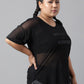MKH Plus Size Typography Printed Dri-FIT Sports T-shirt - Swadesiicart