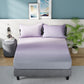 Nautica Bradford Purple & Mauve 160 TC Pure Cotton King Bedsheet & 2 Pillow Covers - Swadesiicart
