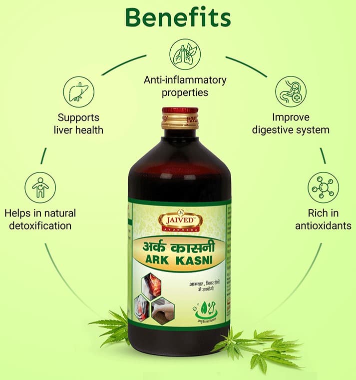 Jaived Ayurveda Ark Kasni | Swadesiicart