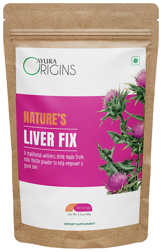 Ayura Origins Nature's Liver Fix Powder - Swadesiicart