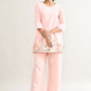 Joban Fashion Peach Pink Cotton Coord Set - Swadesiicart