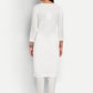 ADA Floral Embroidered Chikankari Kurta | Swadesiicart