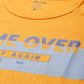 Alcis Men Mustard Yellow Typography Printed Slim Fit Gym T-shirt | Swadesiicart