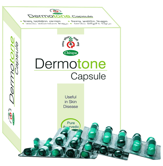 Chirayu Dermotone Capsules | Swadesiicart