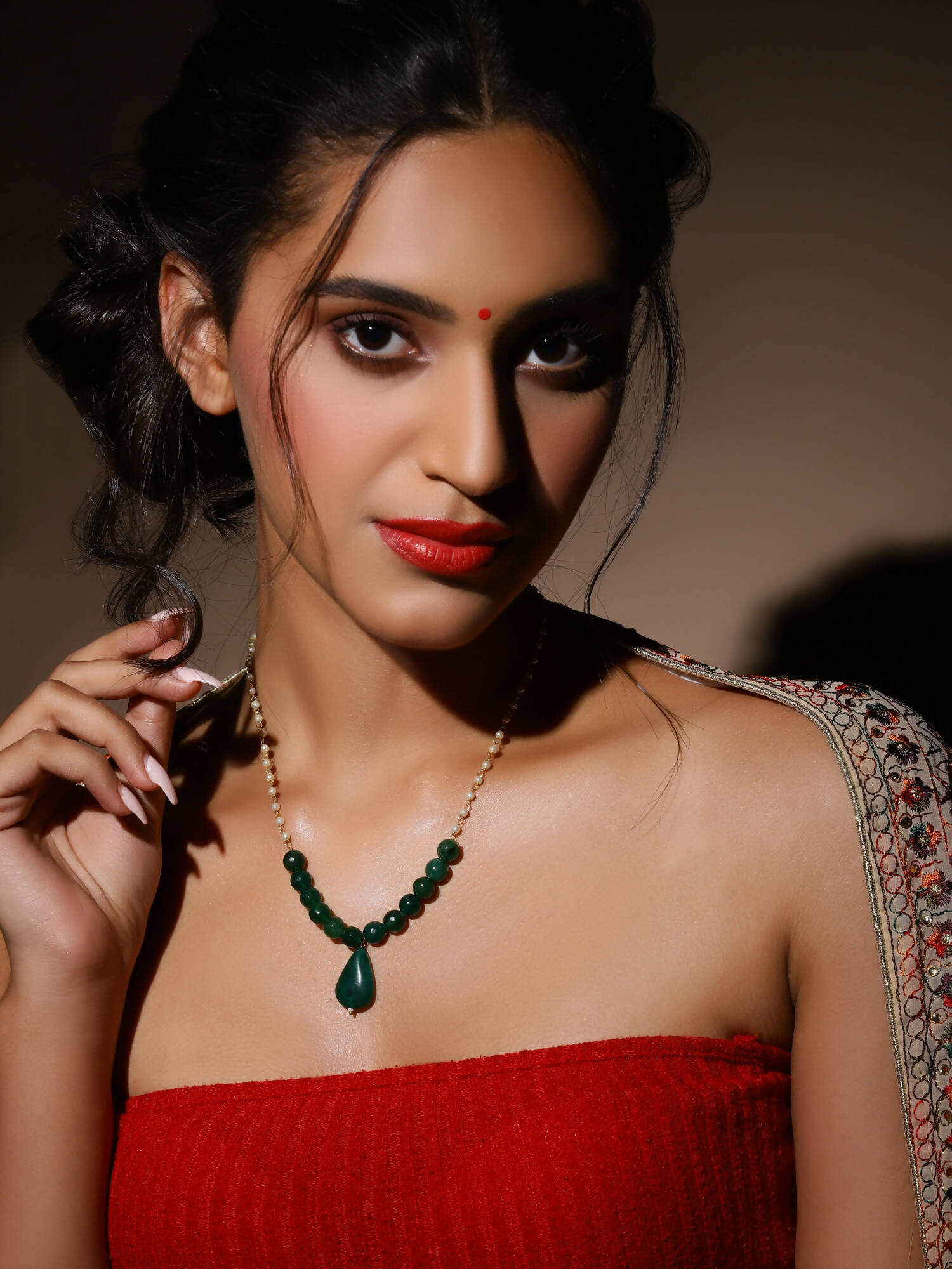 Women's Gold-Polished Chain - Ruby Raang | Swadesiicart