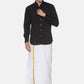 Sethukrishna Men White Solid Cotton Dhoti (GENIE-67335) | Swadesiicart
