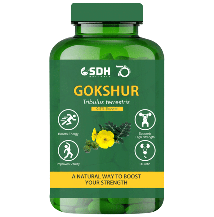 SDH Naturals Gokshur Capsule | Swadesiicart