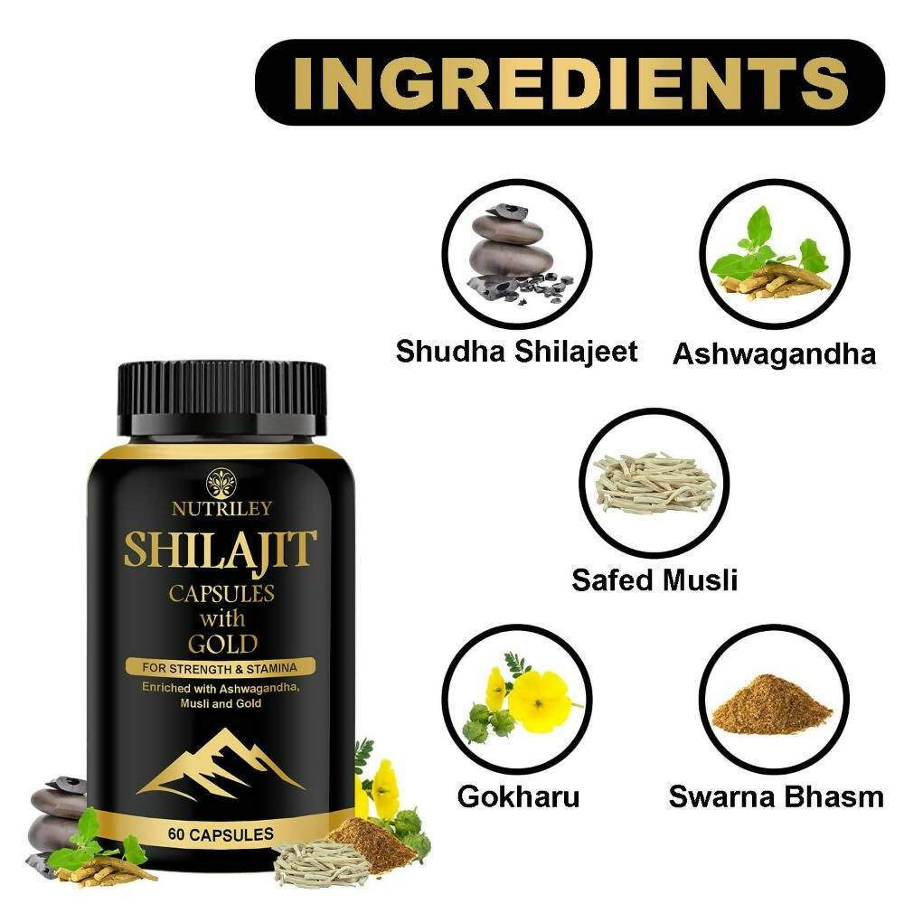 Nutriley Sj Gold Capsules For Men - Swadesiicart