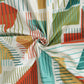 BOMBAY DYEING Serenita Yellow Geometric Cotton 144 TC King Bedsheet & 2 Pillow Covers - Swadesiicart